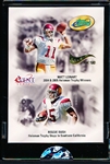 2006 e-Topps Anaheim National “e-Vent” Card- Matt Leinart/ Reggie Bush, USC- 100 Made! 