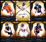 2009 Exquisite Collection Ftbl.- 6 Diff. Chicago Bears- Overall NrMt, all #/80 except J. Knox (#41/99)