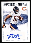 2014 National Treasures Ftbl.- “Monsters of the Midway Signatures”- #MMS-JB Jon Bostic, Bears- #07/53