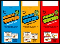 1970’s Topps “Monster Tattoo” Bubble Gum- 6 Diff. Tattoos