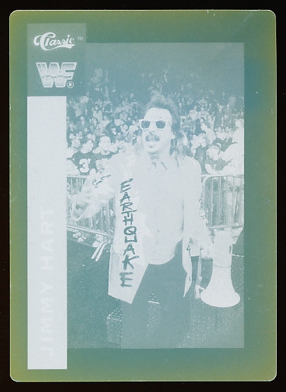 1991 Classic WWF Wrestling “Printing Plate”- Jimmy Hart 