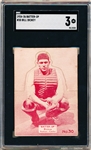 1934-36 Batter Up Baseball- #30 Bill Dickey, Yankees- SGC 3 (Vg)- Pinkish Color