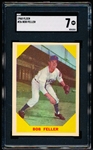 1960 Fleer Baseball Greats- #26 Bob Feller- SGC 7 (NM)
