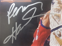 Autographed Anfernee “Penny” Hardaway Upper Deck Authenticated Bskbl. “Penny From Heaven” Framed/Matted to 12” x 15” Sports Illustrated Replica Cover