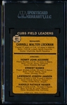 1973 Topps Baseball- #81 Whitey Lockman, Cubs Coaches- SGC 8 (Nm-Mt)- Ernie Banks!
