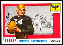 1955 Topps All-American Ftbl. #6 Nile Kinnick RC
