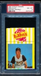 1967 Kahn’s Wieners Baseball- Gene Alley, Pirates- Portrait Pose- PSA NM-Mt 8