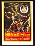 Autographed 1973-74 Topps Bskbl. #40 Dave Cowens, Celtics