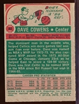 Autographed 1973-74 Topps Bskbl. #40 Dave Cowens, Celtics
