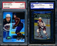 Six Graded Hockey Cards
