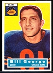 1956 Topps Fb- #47 Bill George, Bears- Rookie!