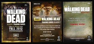 2011-2015 The Walking Dead Trading Card Set Promos- 9 Asst./ 8 Diff.