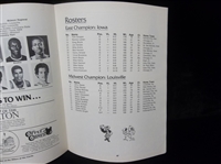 March 22 & 24, 1980 42nd NCAA Basketball Championship Program