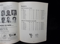March 22 & 24, 1980 42nd NCAA Basketball Championship Program