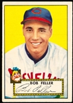 1952 Topps Baseball- #88 Bob Feller, Cleveland