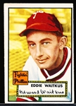1952 Topps Baseball- #158 Eddie Waitkus, Phillies