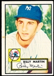 1952 Topps Baseball- #175 Billy Martin, Yankees