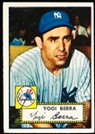 1952 Topps Baseball- #191 Yogi Berra, Yankees