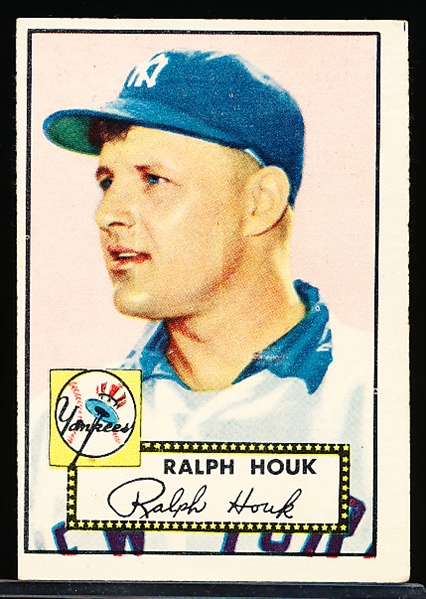 1952 Topps Baseball- #200 Ralph Houk, Yankees
