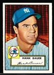 1952 Topps Baseball- #215 Hank Bauer, Yankees