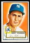 1952 Topps Baseball- #237 Jerry Coleman, Yankees