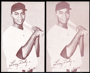 1947-66 Baseball Exhibits- Larry Doby- 2 Diff Versions