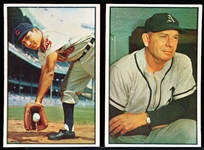 1953 Bowman Bb Color- 2 Diff