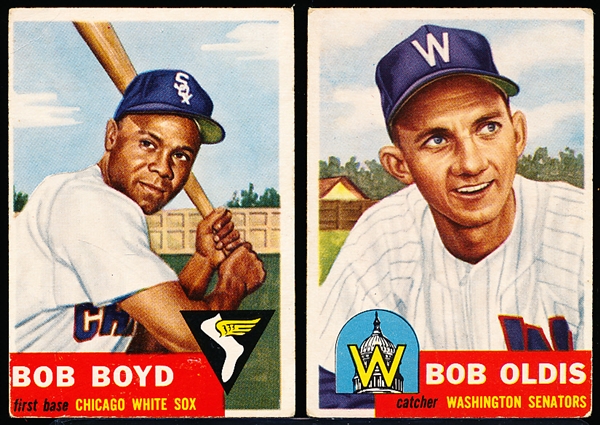 1953 Topps Bb- 2 Diff Hi#’s