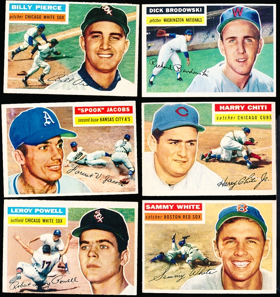 1956 Topps Bb- 6 Diff