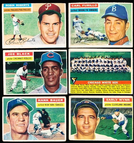 1956 Topps Bb- 6 Diff