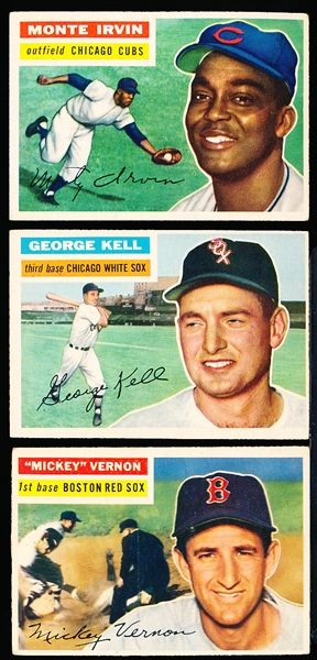 1956 Topps Bb- 3 Cards