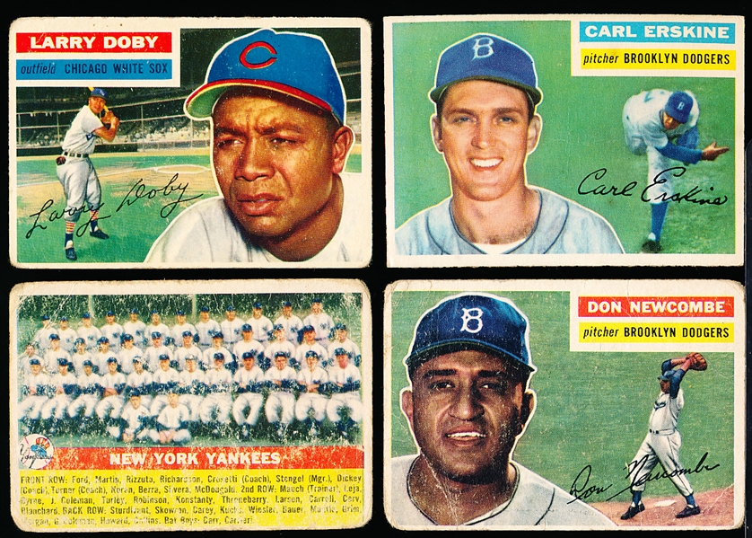 1956 Topps Bb- 4 Diff