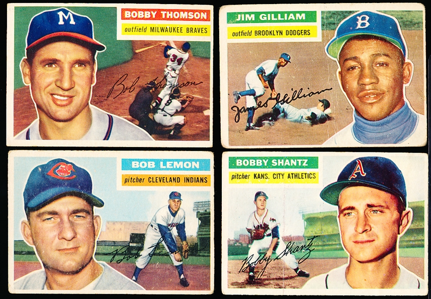 1956 Topps Bb- 4 Diff