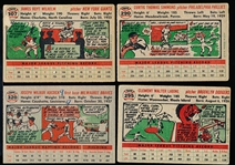 1956 Topps Bb- 4 Diff