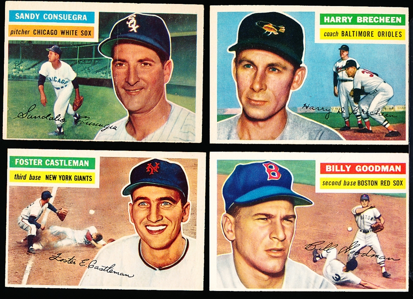 1956 Topps Bb- 7 Diff
