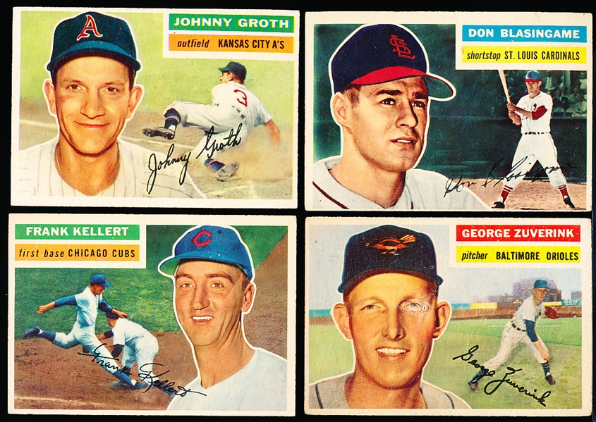 1956 Topps Bb- 7 Diff