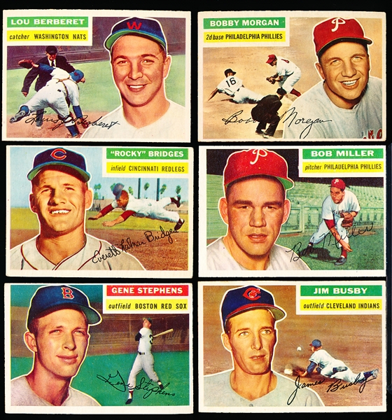 1956 Topps Bb- 6 Diff