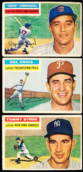 1956 Topps Bb- 12 Diff