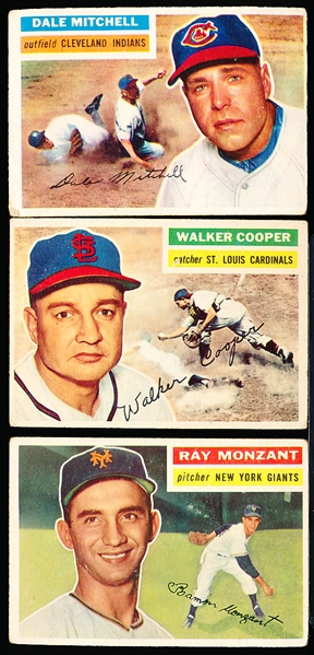1956 Topps Bb- 12 Diff