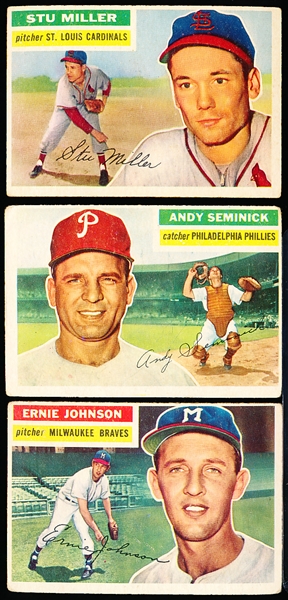 1956 Topps Bb- 12 Diff