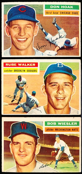 1956 Topps Bb- 13 Diff