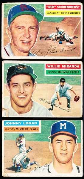 1956 Topps Bb- 20 Diff