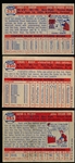 1957 Topps Bb- 9 Diff Semi Hi#’s