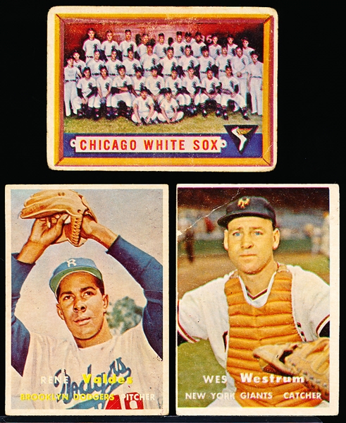 1957 Topps Bb- 13 Diff