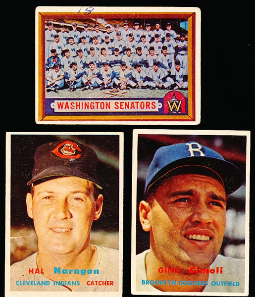 1957 Topps Bb- 13 Diff