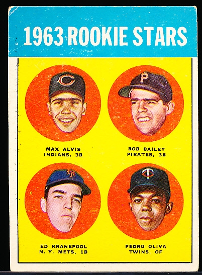 1963 Topps Baseball- #228 Tony Oliva RC