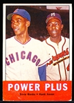 1963 Topps Baseball- #242 Banks/ Aaron