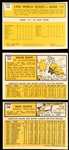 1963 Topps Baseball- 11 Diff