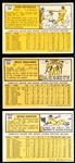 1963 Topps Baseball- 3 Diff