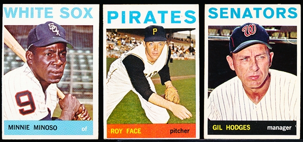 1964 Topps Bb- 3 Diff Hi#’s